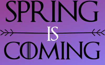 Le Printemps Arrive Bientôt…